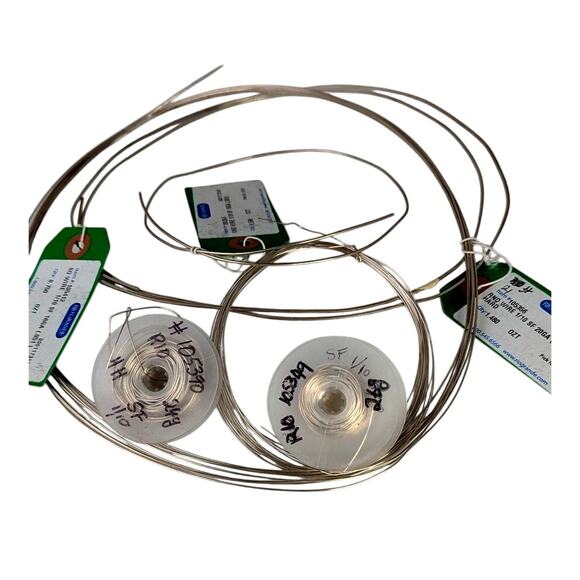 Silver filled jewelry wire 3.78 troy ozs great price $65 for metalsmith new - Picture 1 of 8